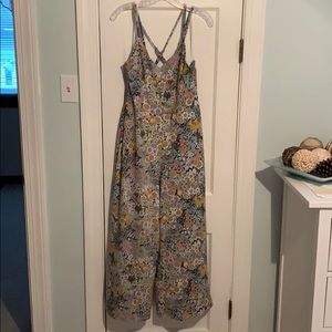 ♥️Capri spaghetti strap jumpsuit